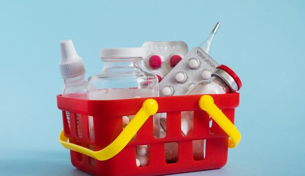 Beautiful young couple looking behind at you