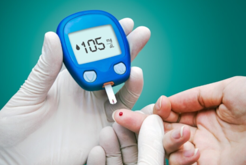 Beautiful young couple looking behind at you